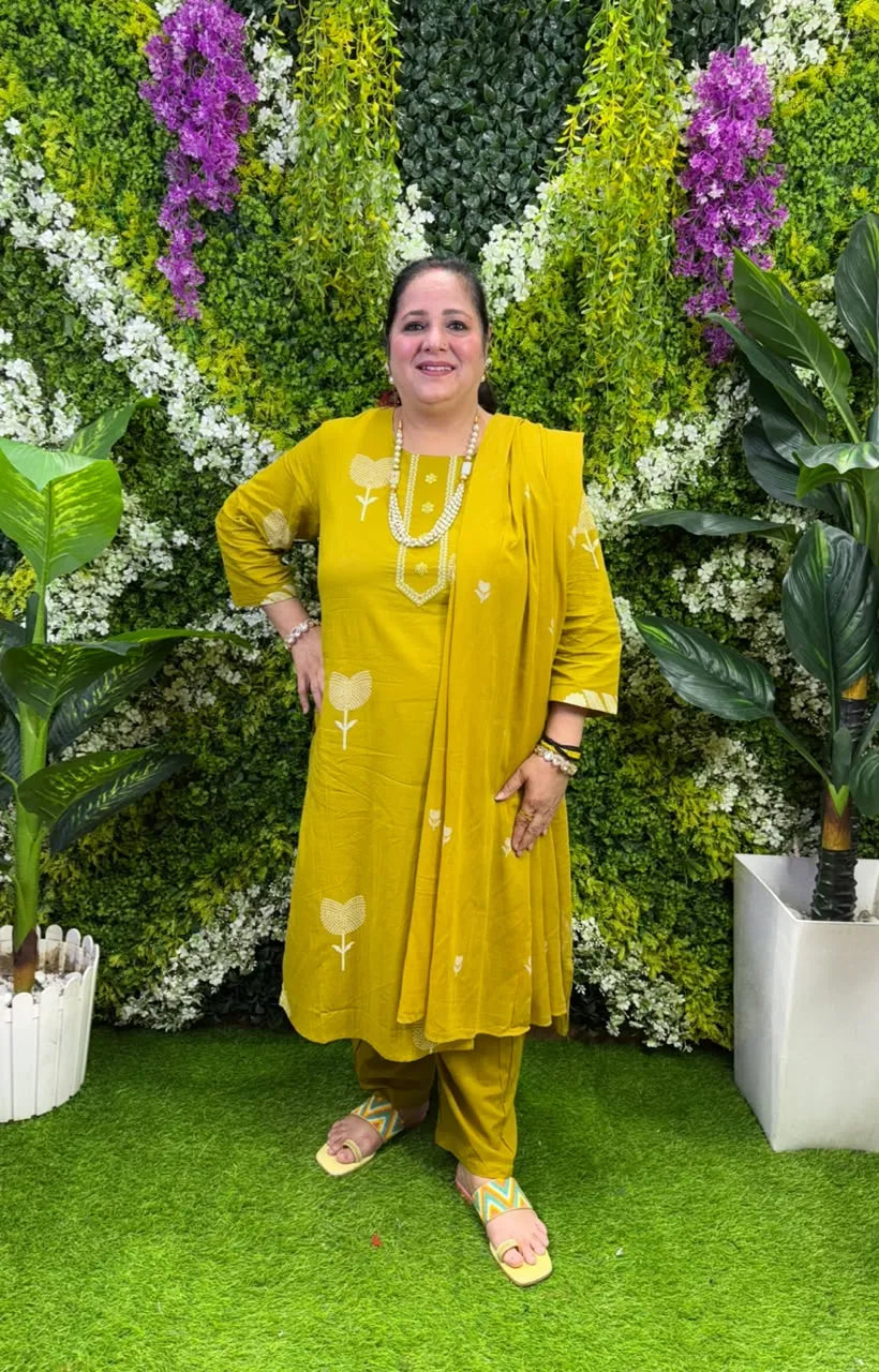 Saffron Suit Set - View 2