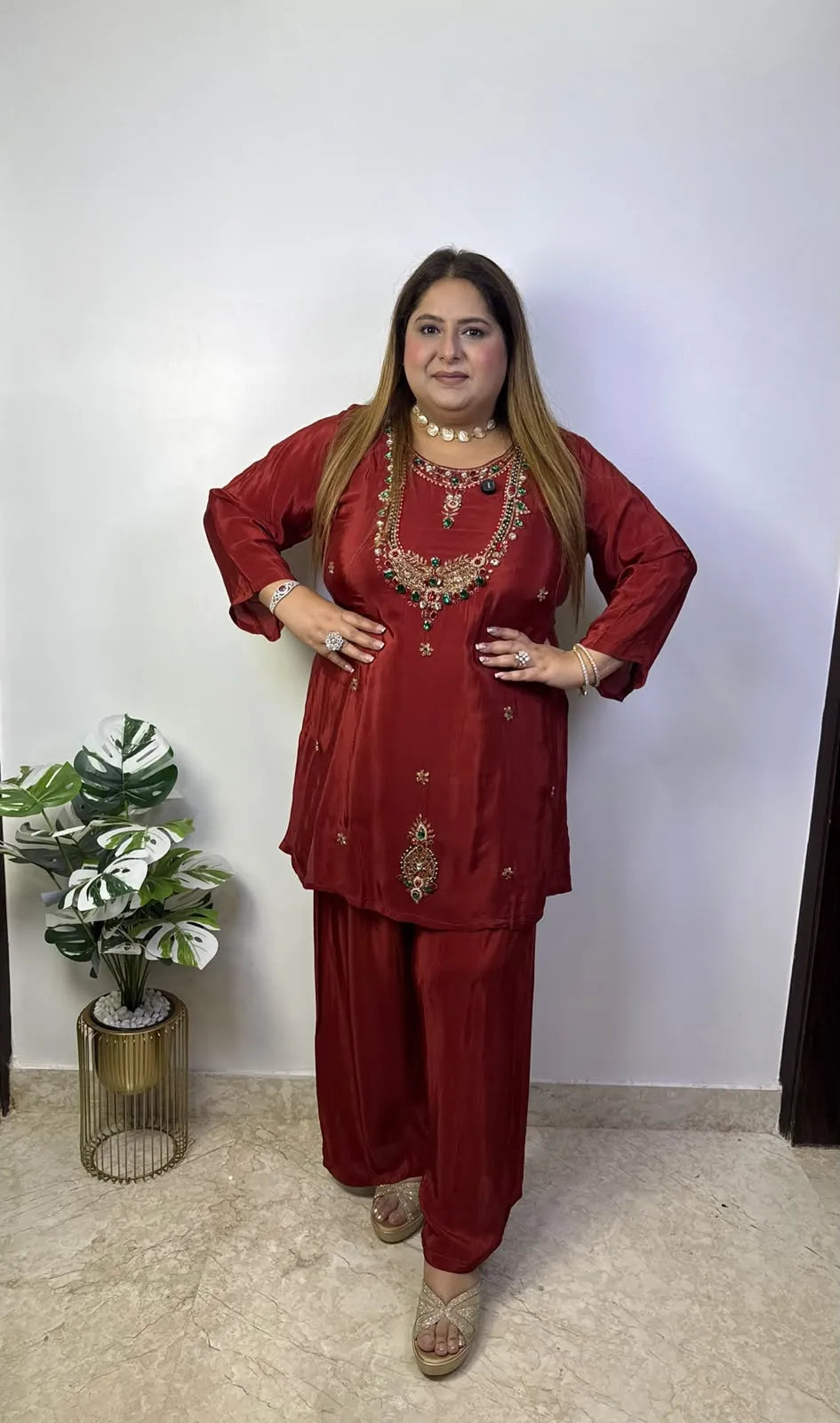 Nayab Cord Set - View 2