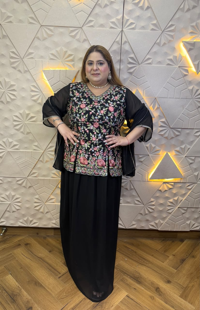 Gul Skirt Set