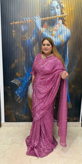 Dazzling Sequence Saree