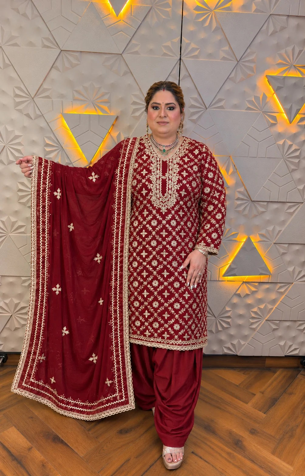 Roop Shobha (Unstitched Suit)