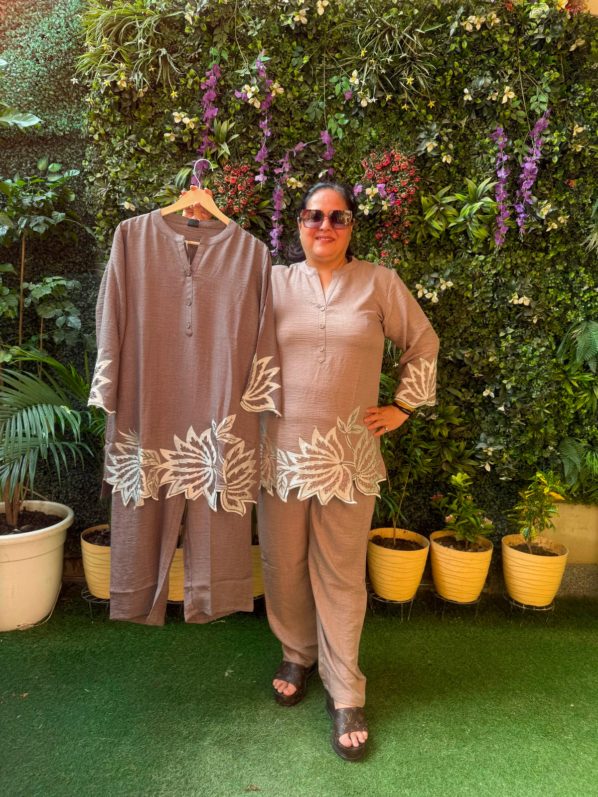 Lotus Flow Tunic Set