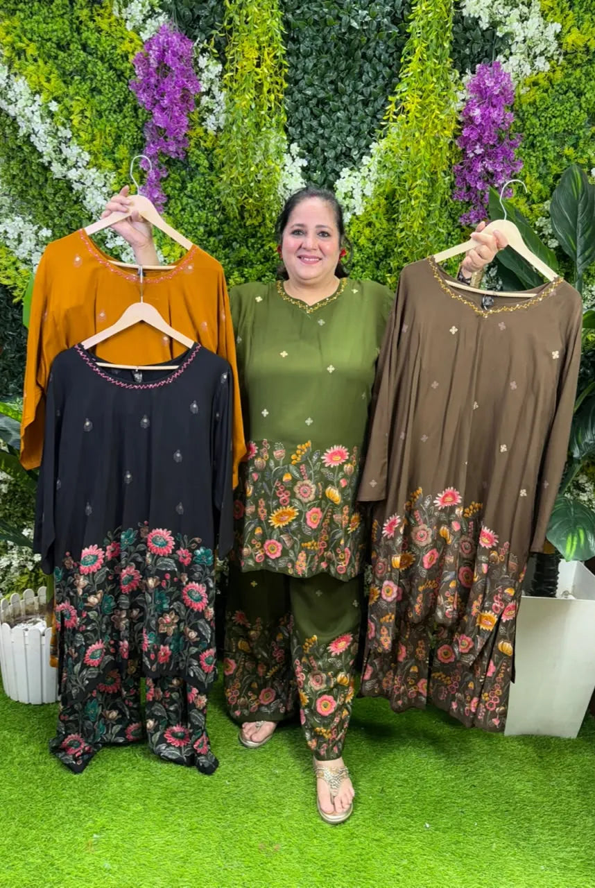 Jashn Floral Cord Set - View 1