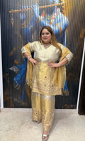 Varnisha Plazzo Suit