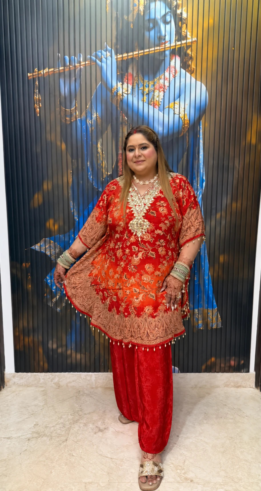 Chitravali Kaftan