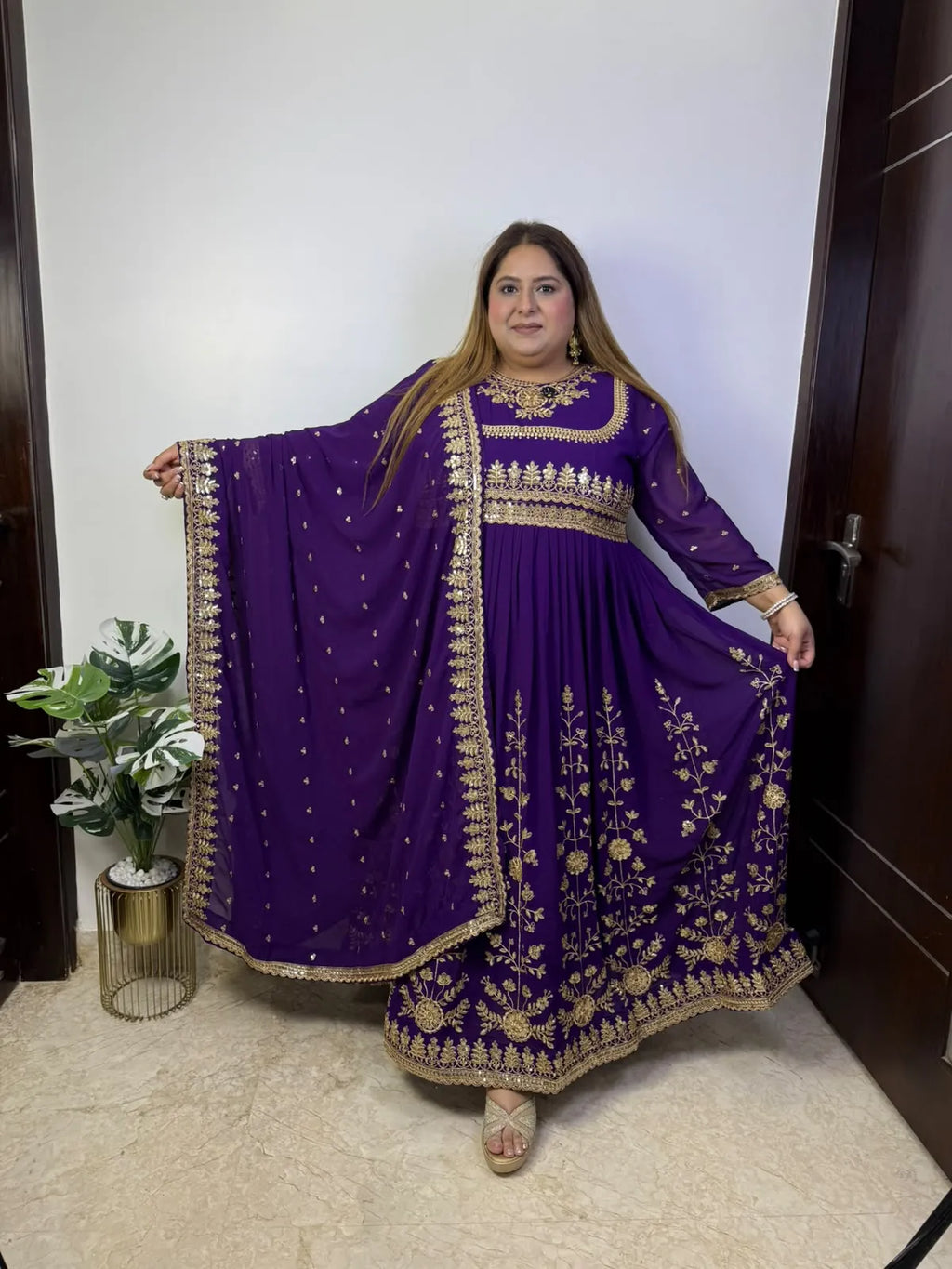 Noorani Anarkali - View 1