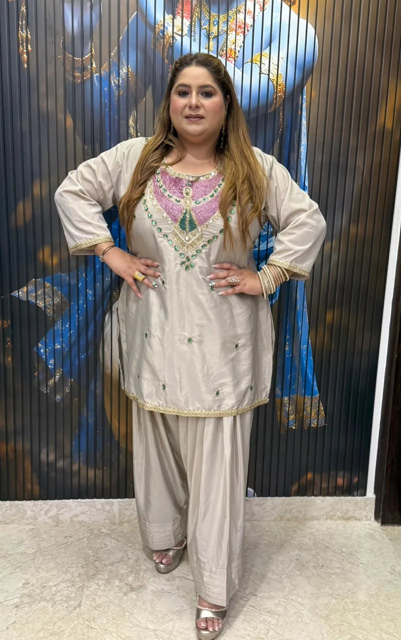 Luxe Farshi Suit Set