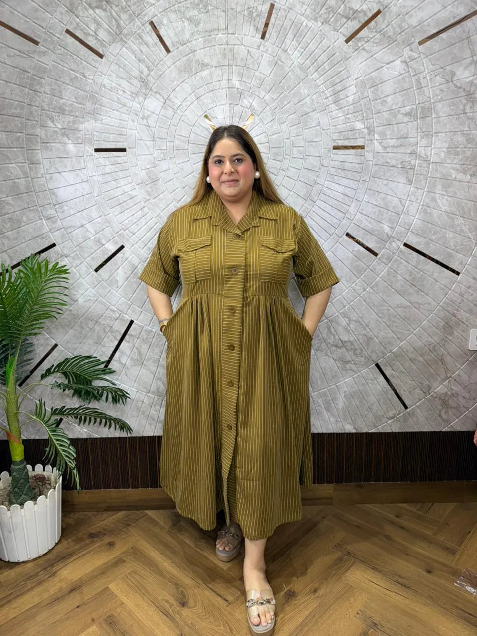 Stripes pocket Tunic  - View 1