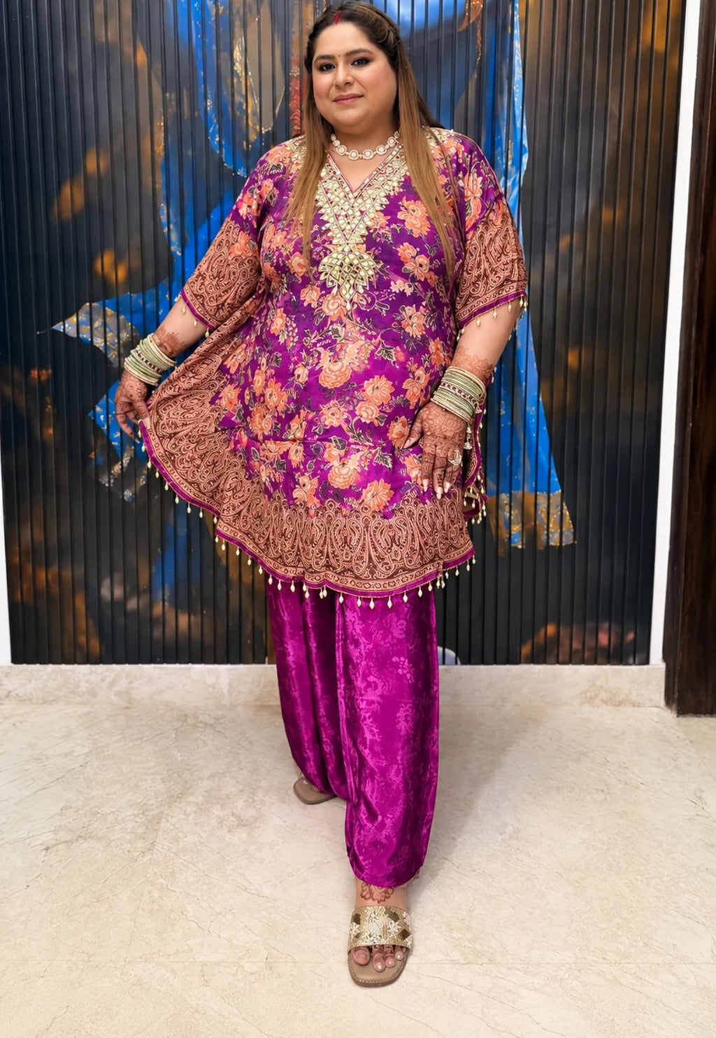 Chitravali Kaftan