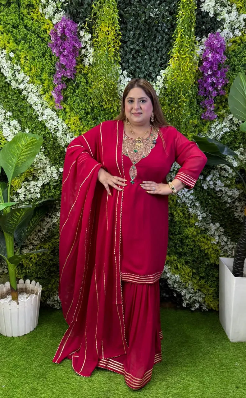Manmohini Sharara Set