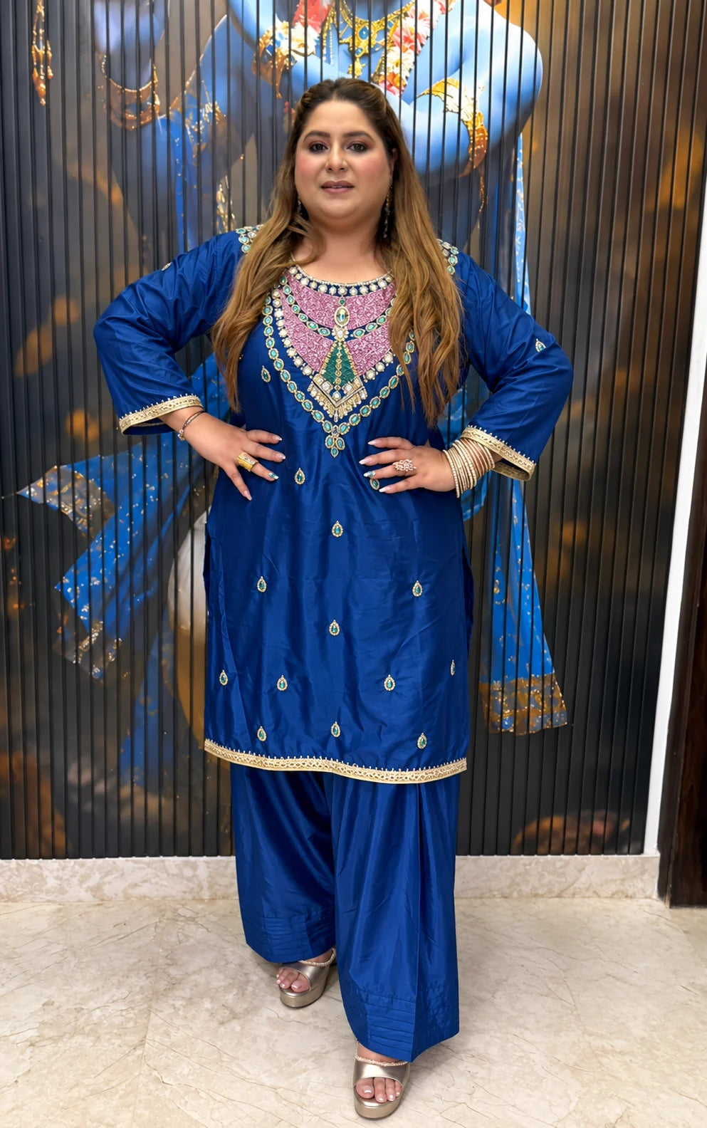 Luxe Farshi Suit Set